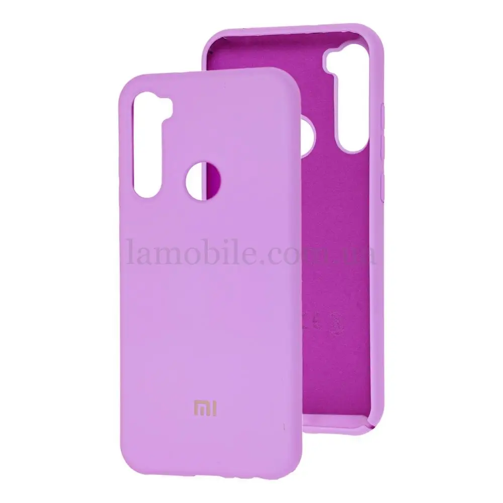 Чохол для Xiaomi Redmi Note 8T Silicone Full світло-бузковий