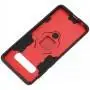 Чехол для Samsung Galaxy S10 (G973) Transformer Ring ударопрочный с кольцом красный