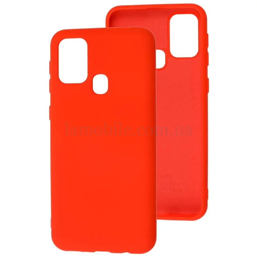 Чохол для Samsung Galaxy M31 (M315) Full without logo червоний