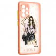 Чохол для Samsung Galaxy A52 Wave Cartoon mood love