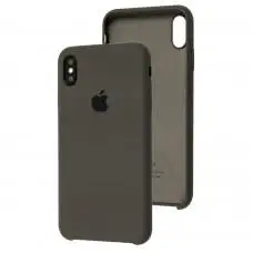 Чехол silicone для iPhone Xs Max case cocoa