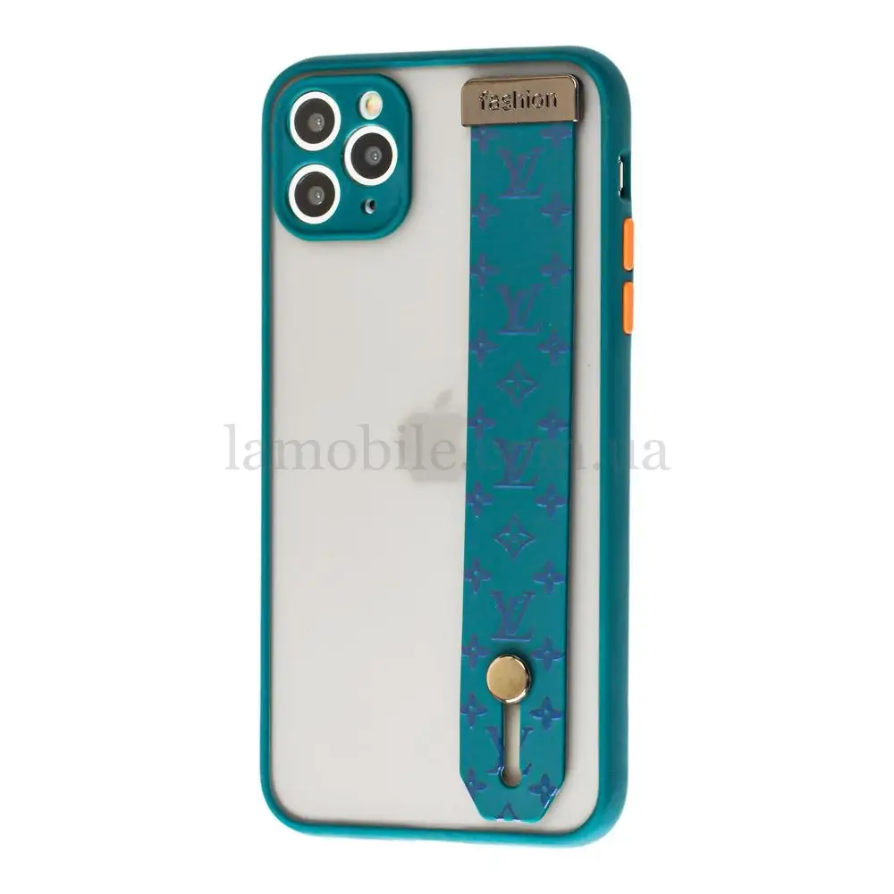 Чехол для iPhone 11 Pro Max WristBand LV зеленый