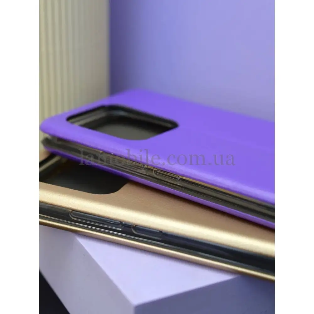 Чехол книжка Premium для Samsung Galaxy A34 (A346) темно-синий