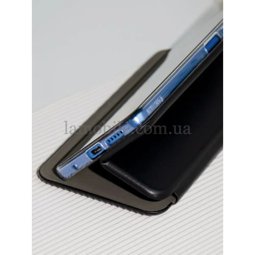 Чехол книжка Premium для Samsung Galaxy A34 (A346) темно-синий