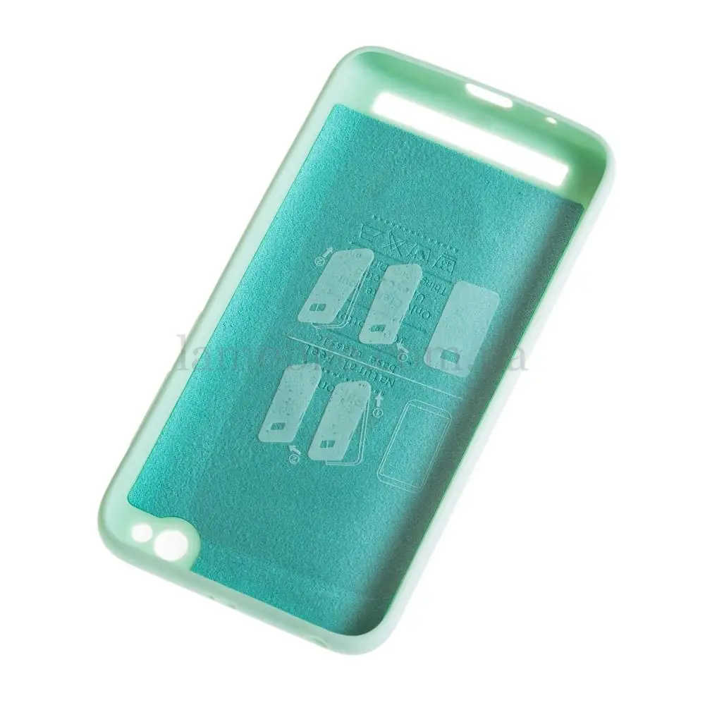 Чехол для Xiaomi Redmi 5a Silicone cover бирюзовый