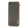 Чохол Remax для iPhone 7/8 Honey cell з окантовкою золотистий