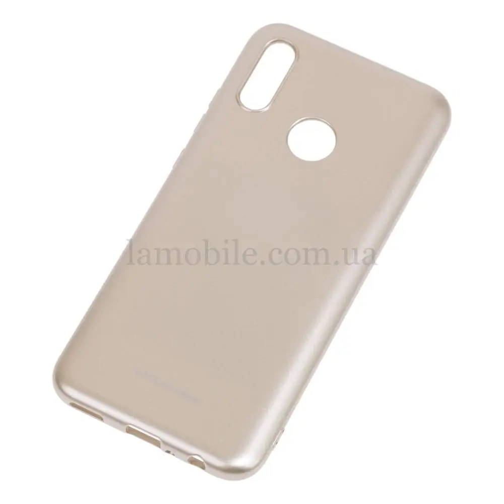 Чехол Molan Cano для Huawei P Smart 2019 глянец золотистый