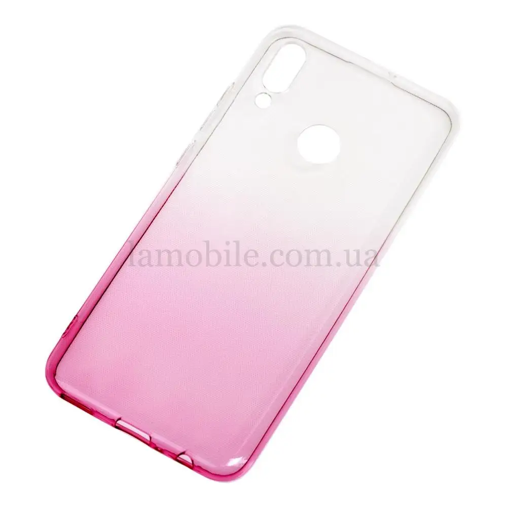 Чохол для Huawei P Smart 2019 Gradient рожево-білий