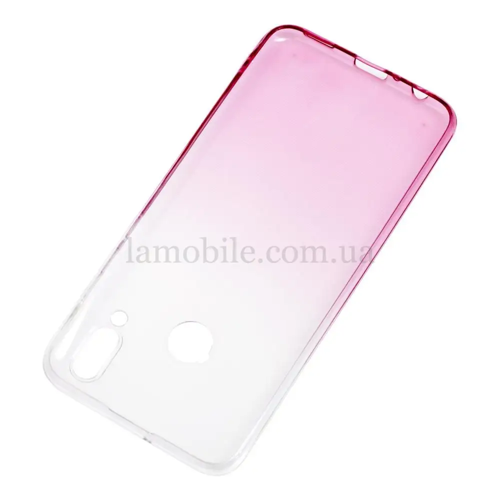 Чохол для Huawei P Smart 2019 Gradient рожево-білий
