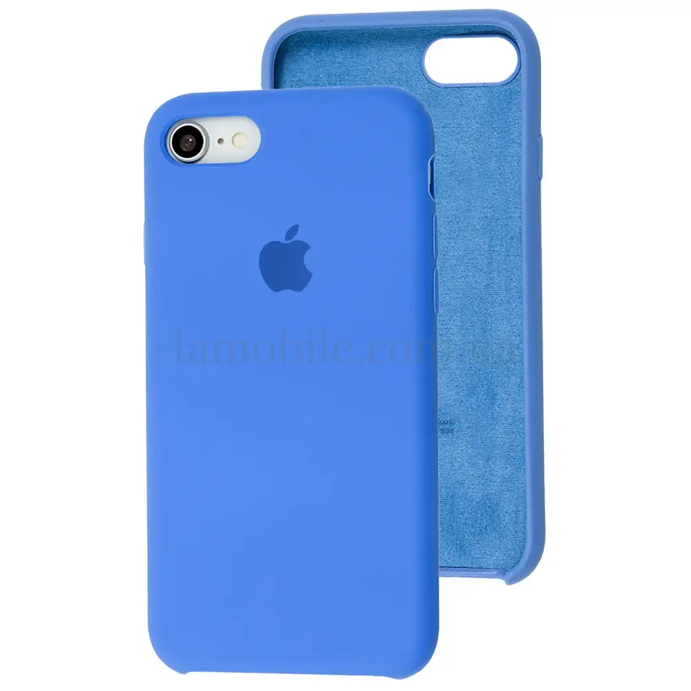 Чохол Silicone для iPhone 7 / 8 / SE20 case royal blue