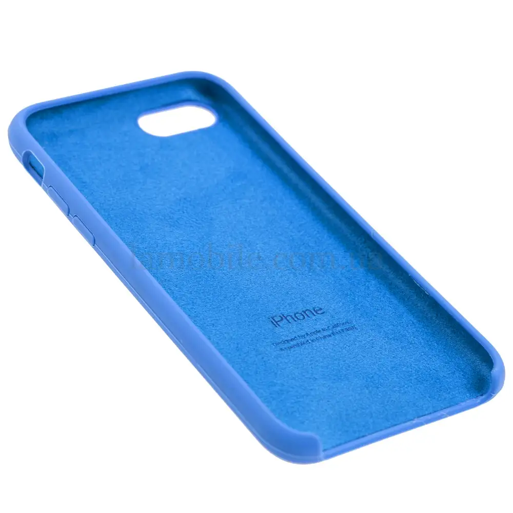 Чохол Silicone для iPhone 7 / 8 / SE20 case royal blue