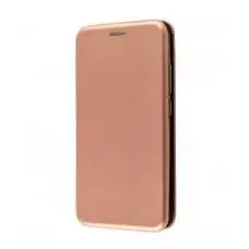 Чехол книжка Premium для Samsung Galaxy J3 2016 (J320) розово-золотистый