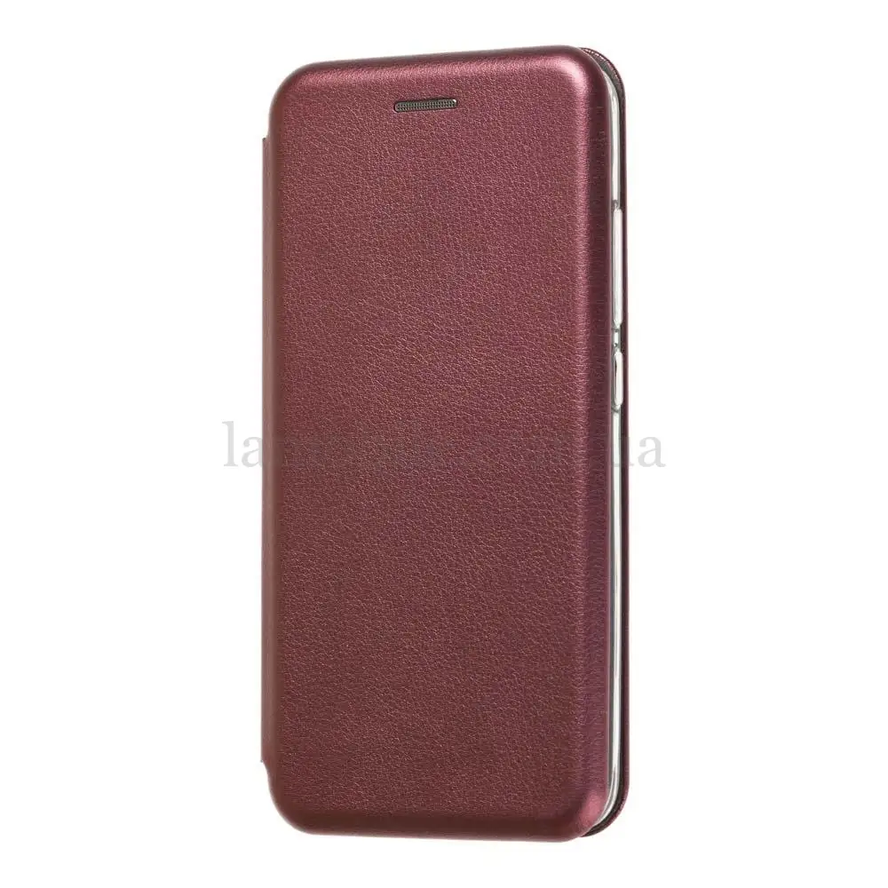 Чохол книжка Premium для Huawei Y5 2018 бордовий