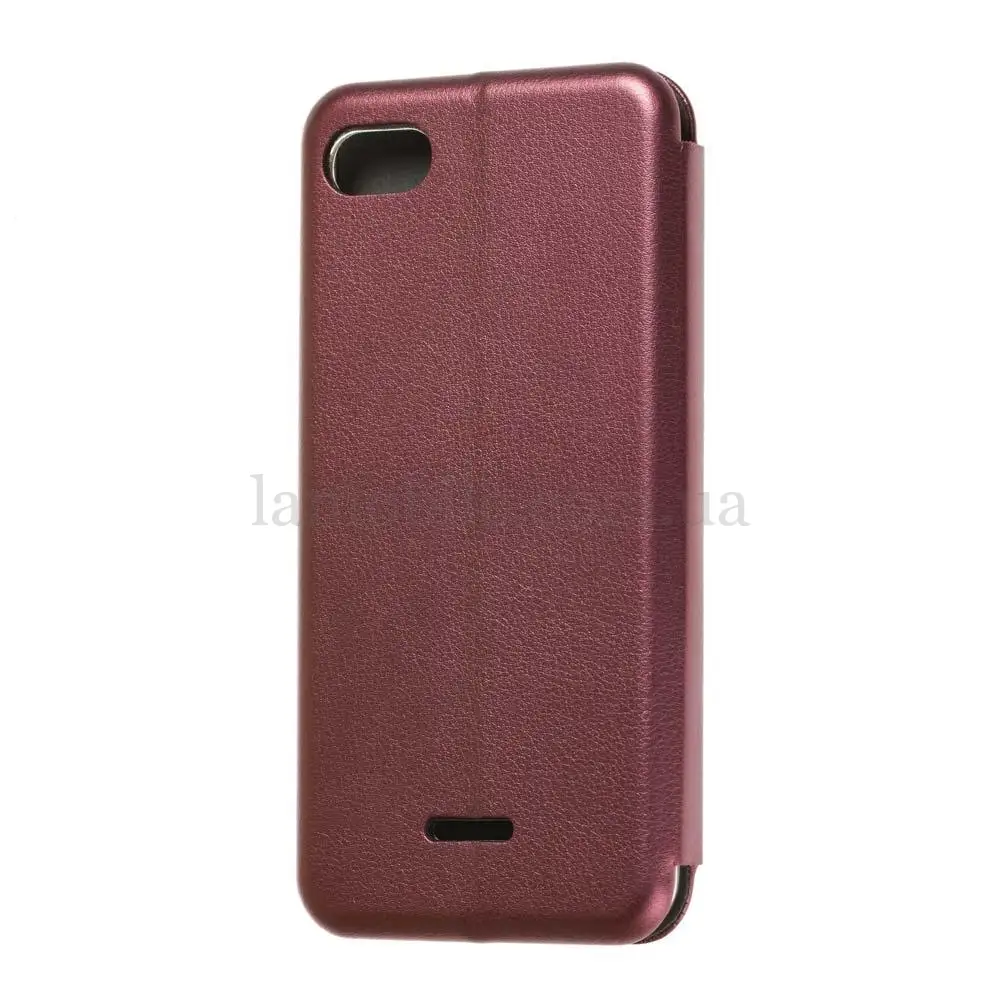 Чохол книжка Premium для Huawei Y5 2018 бордовий