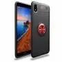 Чохол для Xiaomi Redmi 7A Deen під магнітний утримувач чорний/червоний