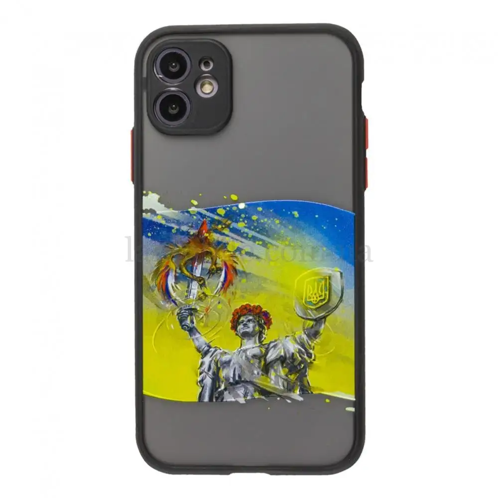 Чохол для iPhone 11 WAVE Ukraine Shadow Matte motherland
