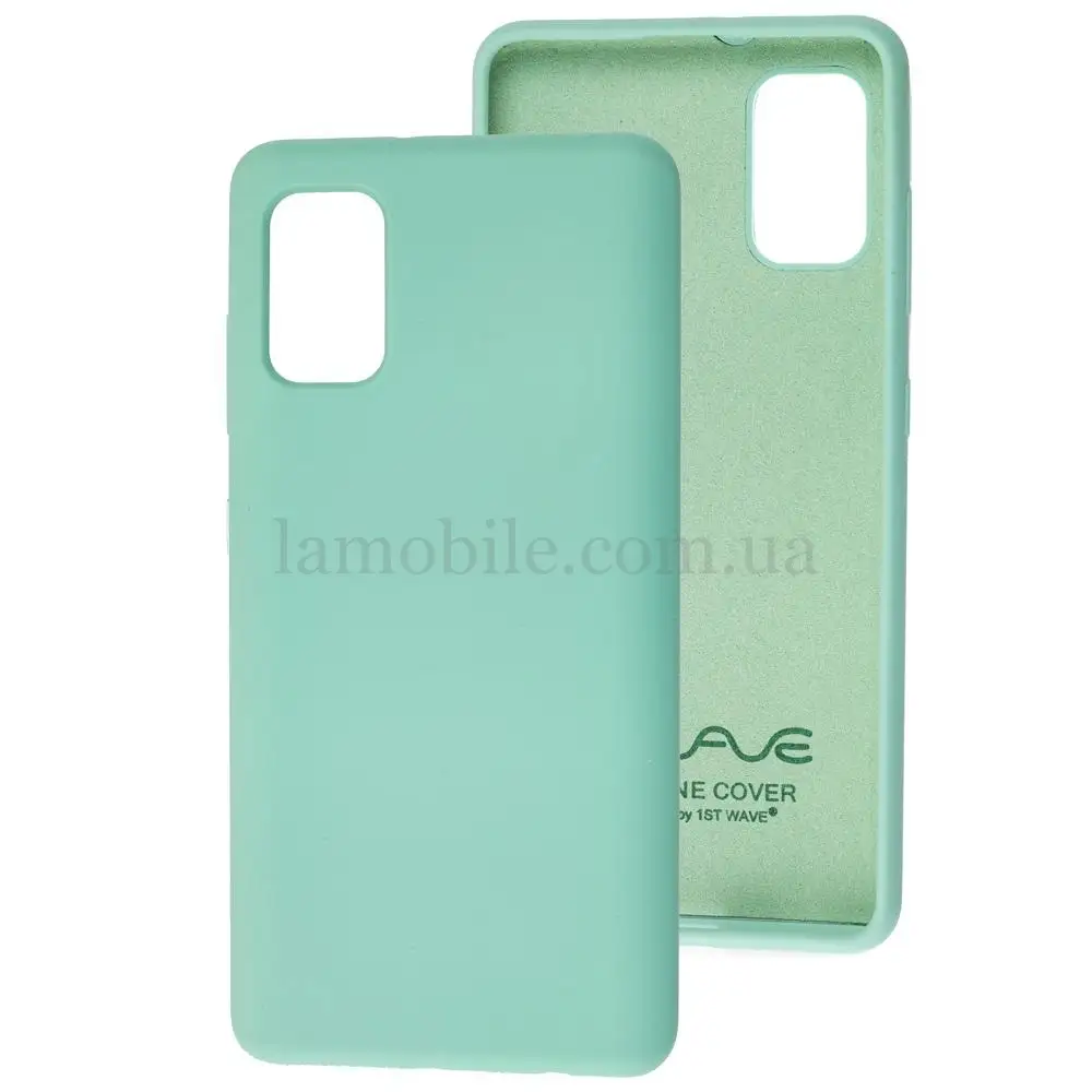 Чехол для Samsung Galaxy A41 (A415) Wave Full бирюзовый