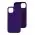 Чохол для iPhone 13 / 14 Square Full silicone фіолетовий / ultra violet