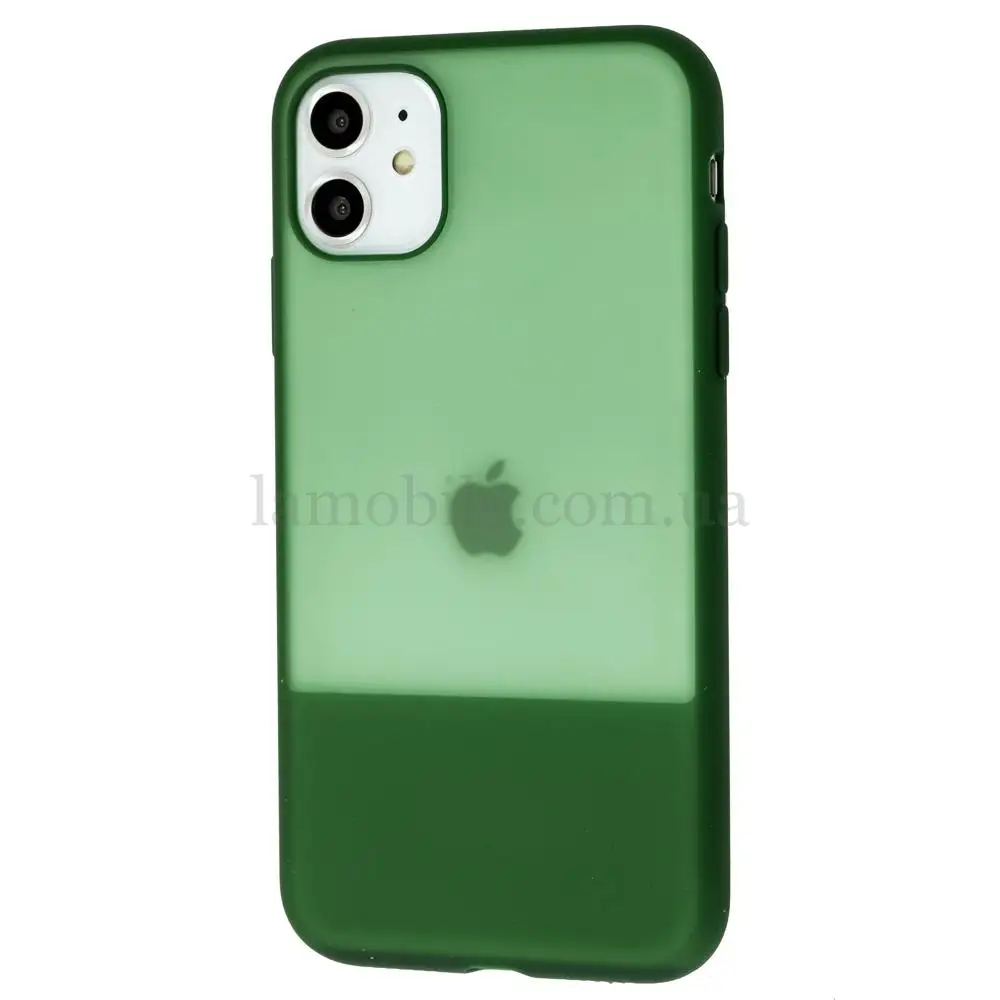 Чохол для iPhone 11 Shadow Slim dark green