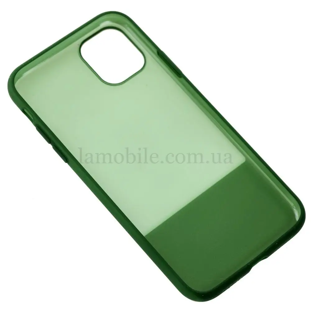 Чохол для iPhone 11 Shadow Slim dark green