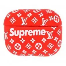 Чехол для AirPods Pro IMD Brand "supreme красный"