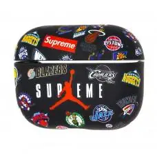 Чехол для AirPods Pro IMD Brand "supreme jordan черный"