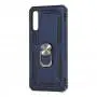 Чехол для Samsung Galaxy A50 / A50s / A30s Serge Ring ударопрочный синий