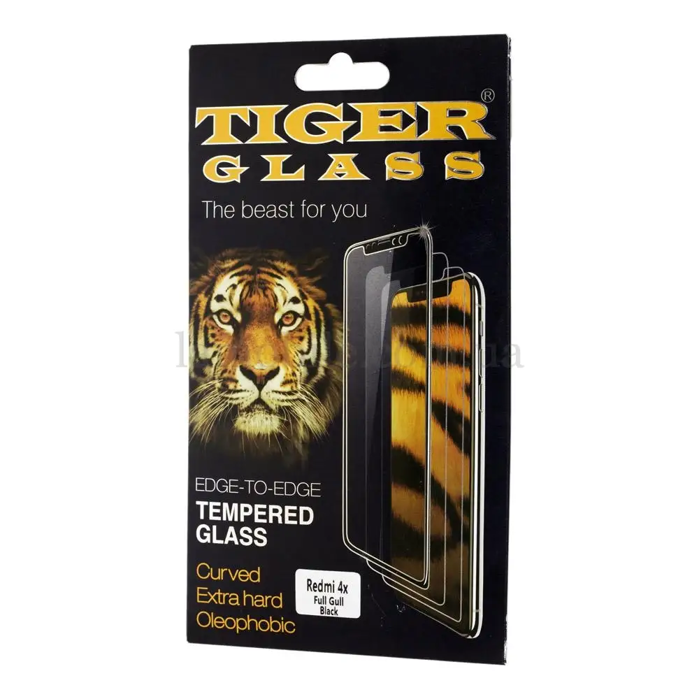 Захисне скло для Xiaomi Redmi 4x Tiger Full Glue чорний