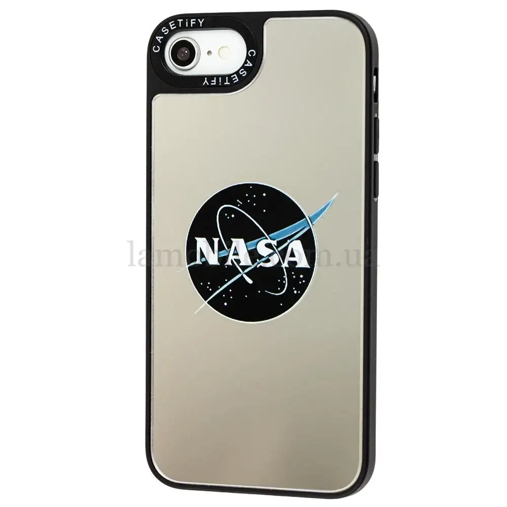 Чохол для iPhone 7/8/SE 20 Tify Mirror Nasa дзеркально-чорний