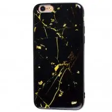 Чехол Mramor для iPhone 6 confetti черный