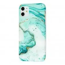 Чехол для iPhone 11 mineral "изумруд"