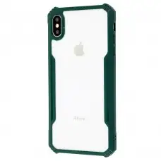 Чехол для iPhone Xs Max Defense shield silicone зеленый
