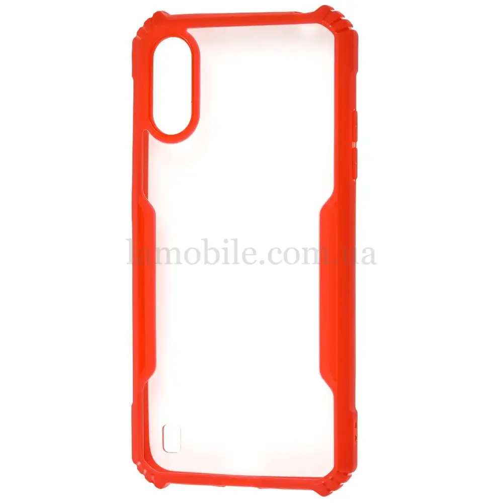 Чохол для Samsung Galaxy A01 (A015) Defense shield silicone червоний