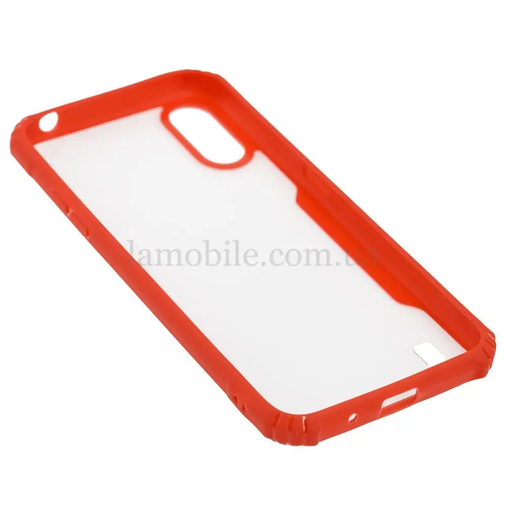 Чохол для Samsung Galaxy A01 (A015) Defense shield silicone червоний