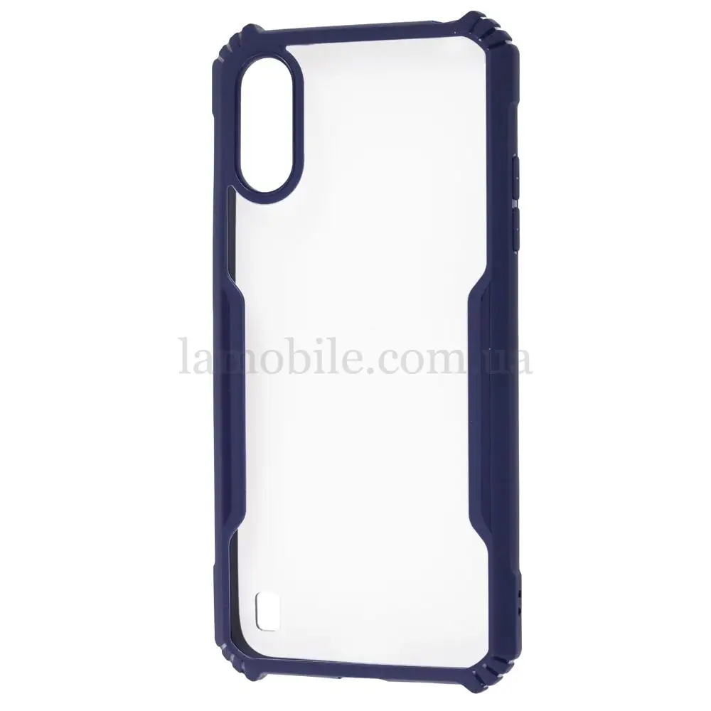 Чехол для Samsung Galaxy A01 (A015) Defense shield silicone синий