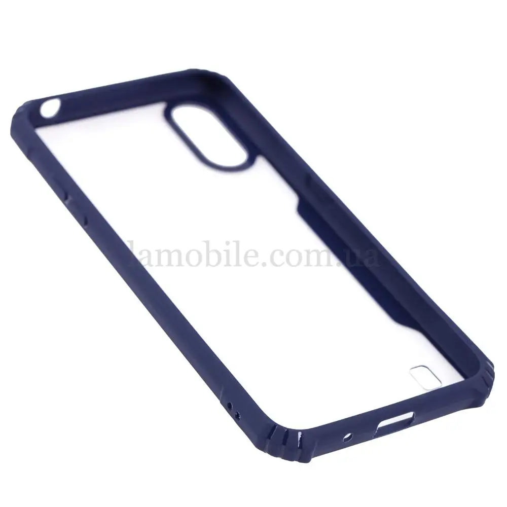 Чехол для Samsung Galaxy A01 (A015) Defense shield silicone синий