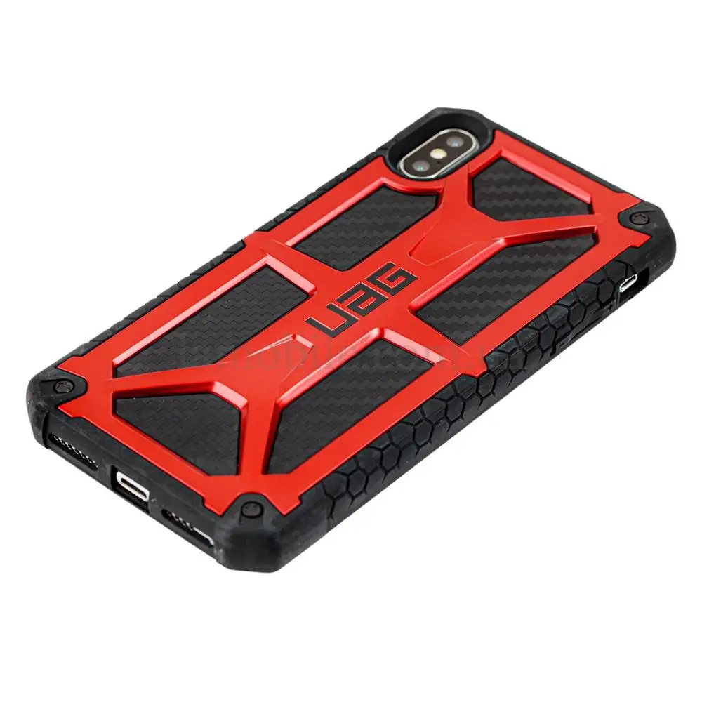 Чехол для iPhone Xs Max Monarch UAG Urban Armor красный