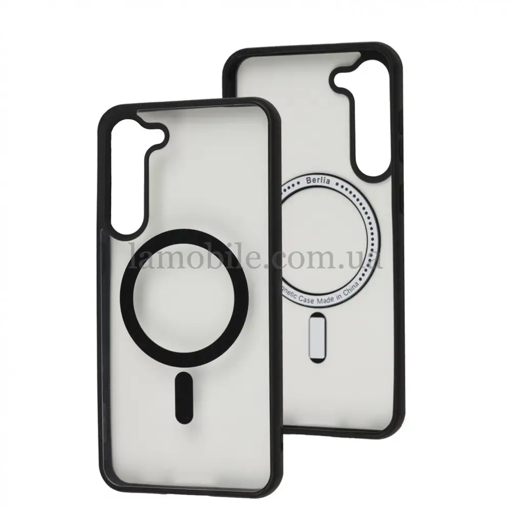 Чохол для Samsung Galaxy S23+ (S916) Berlia Color MagSafe black