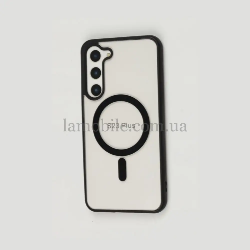 Чохол для Samsung Galaxy S23+ (S916) Berlia Color MagSafe black