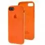 Чехол для iPhone 7 / 8 Alcantara 360 оранжевый