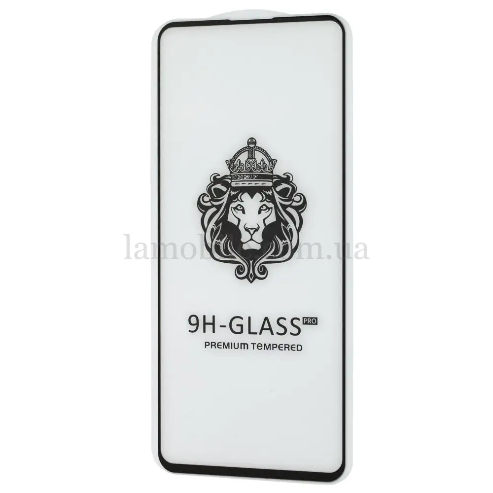 Защитное стекло для Xiaomi Redmi Note 9s / 9 Pro Full Glue Lion черное 