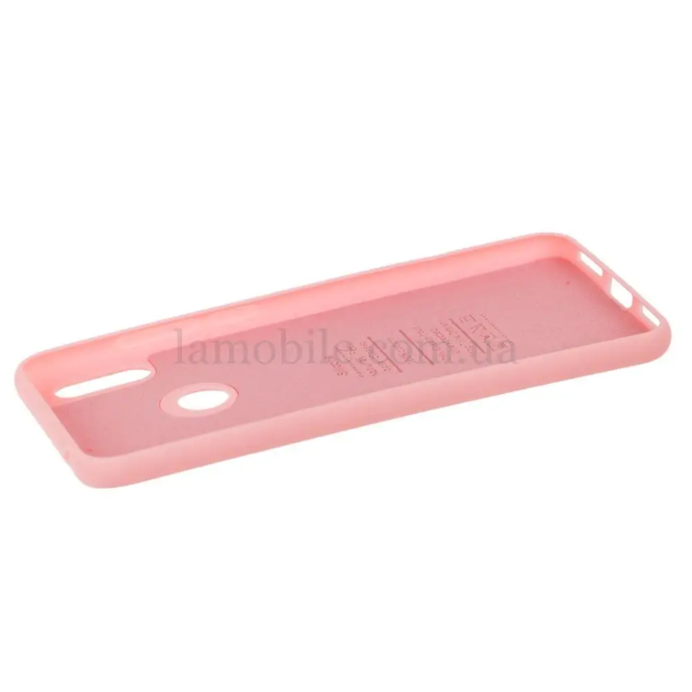 Чехол для Huawei Y6 2019 Silicone cover розовый