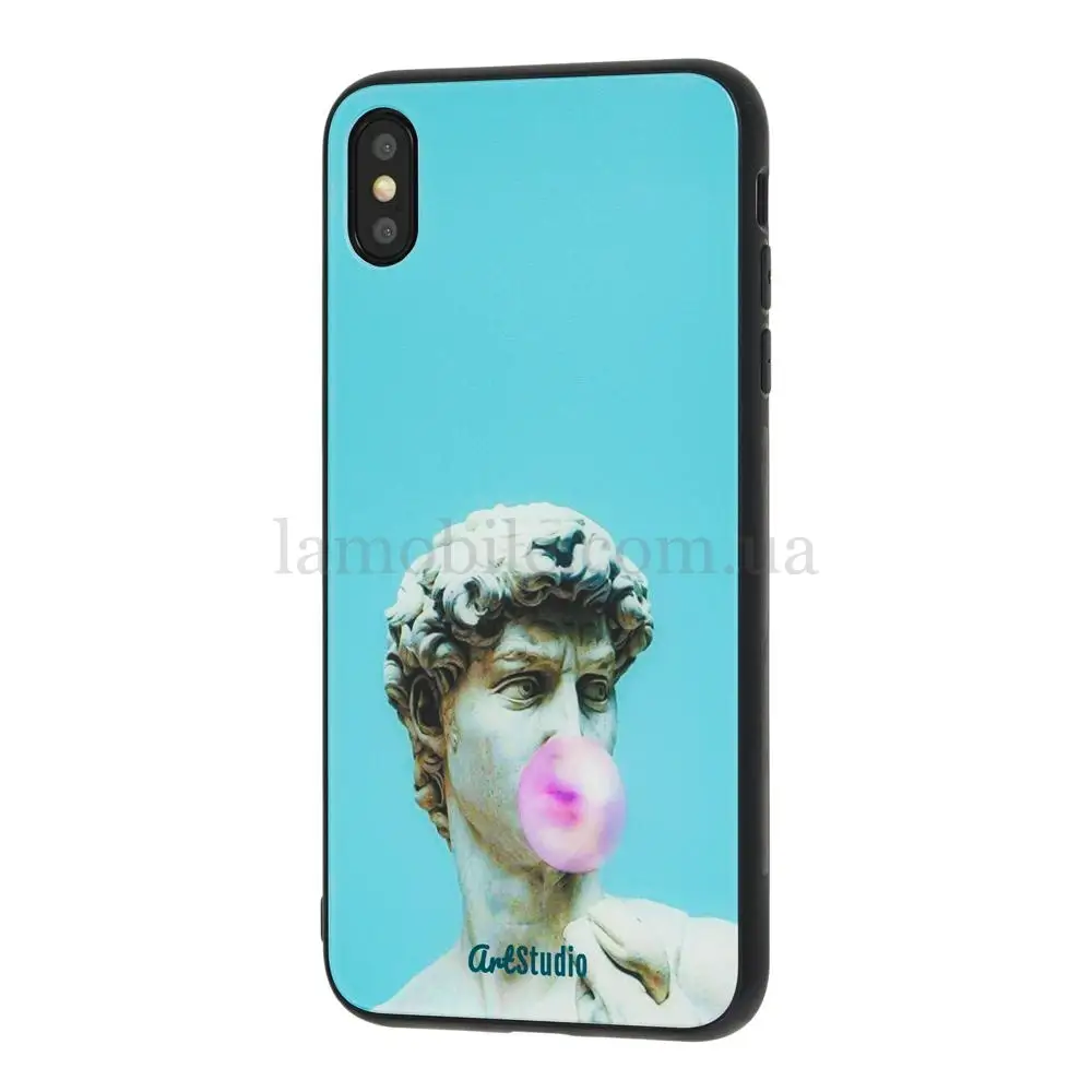 Чохол для iPhone Xs Max Art Studio Antiq Modern "David bubble gum"