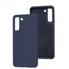 Чехол для Samsung Galaxy S21 FE (G990) Wave Full midnight blue