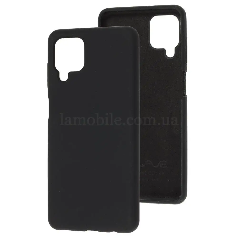 Чохол для Samsung Galaxy A12 (A125) Wave Full black