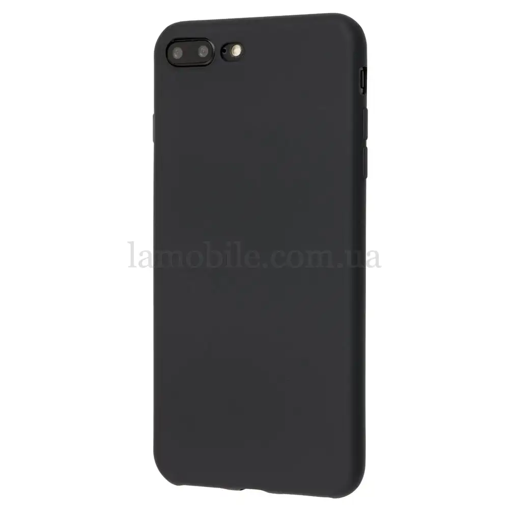 Чехол Rock для iPhone 7 Plus / 8 Plus матовое покрытие черный