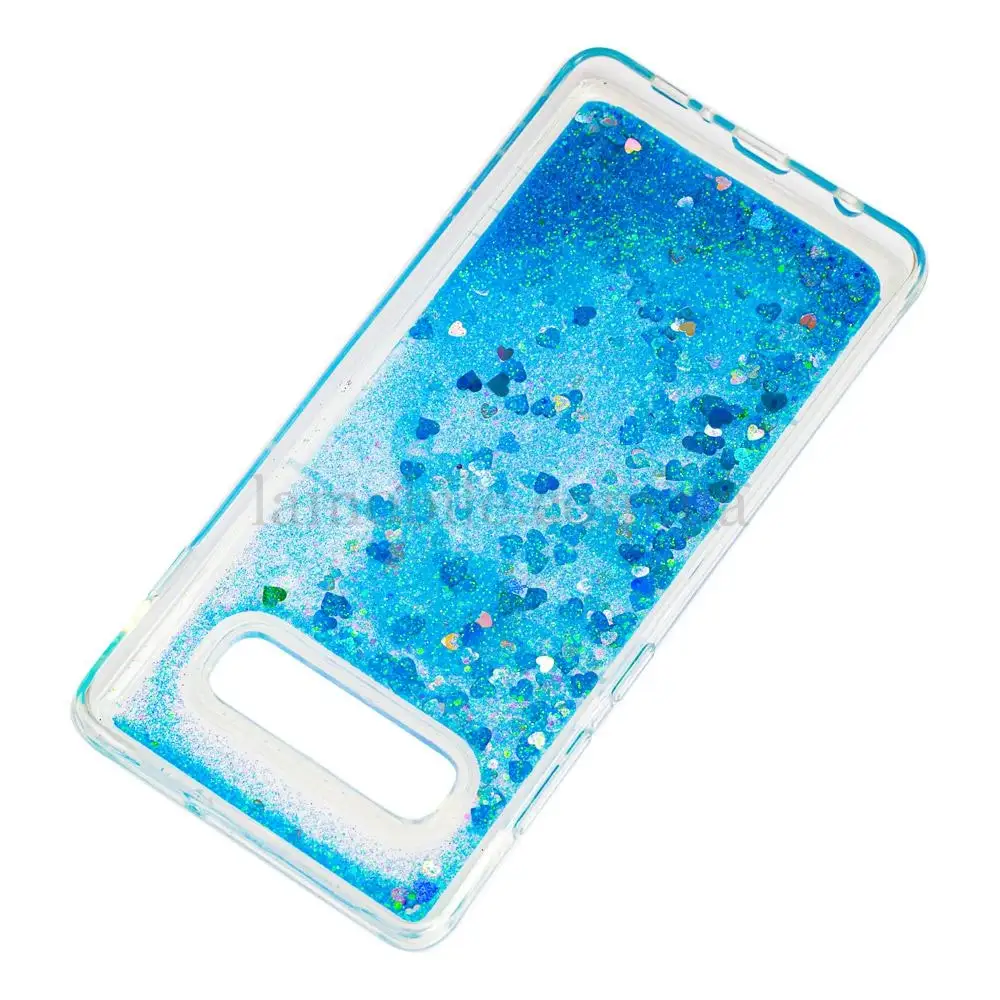 Чохол для Samsung Galaxy S10 (G973) Блиск вода "дельфін синій"