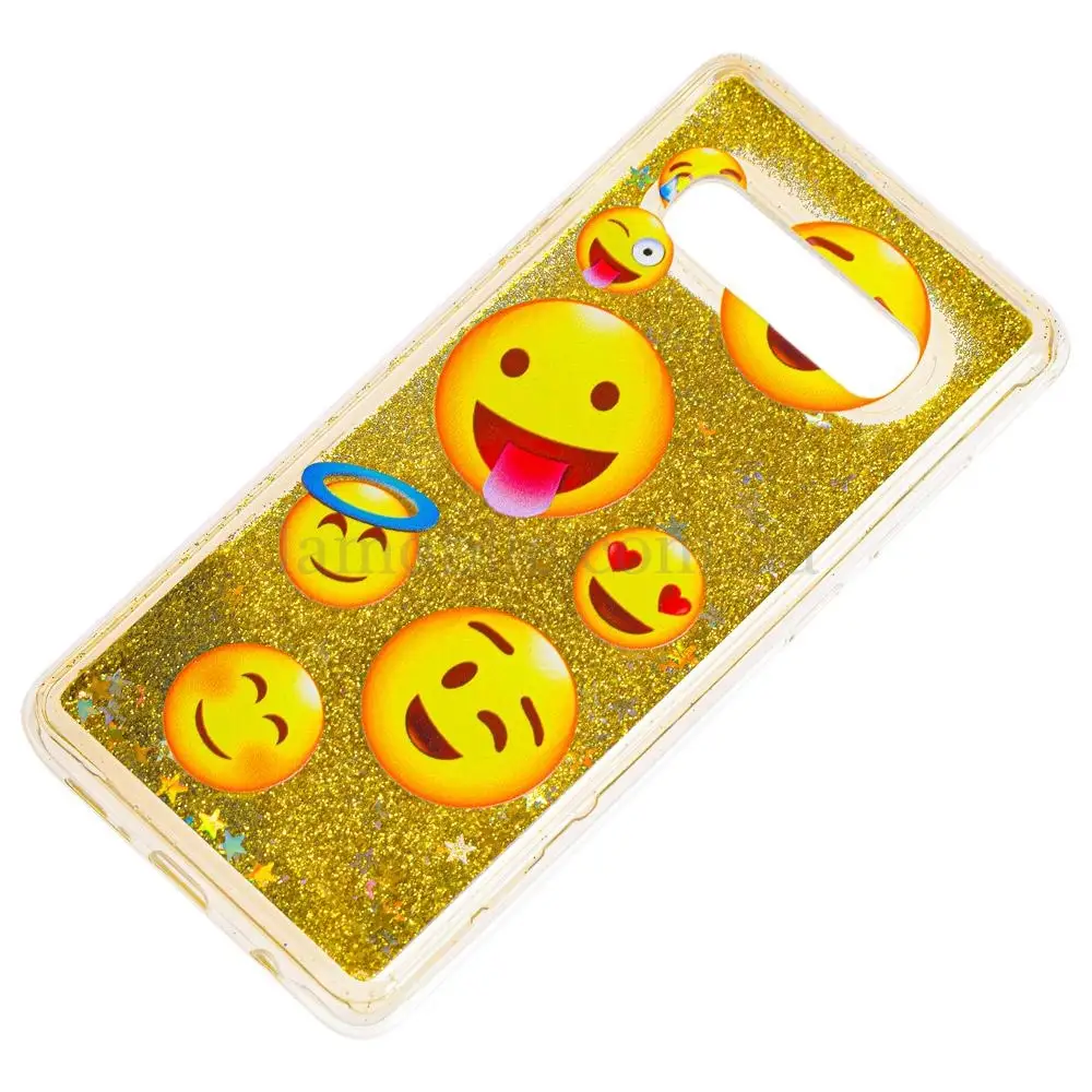 Чохол для Samsung Galaxy S10 (G973) Блискучі вода "смайл"