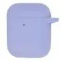 Чехол для AirPods Silicone New light purple