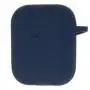 Чохол для AirPods Silicone New midnight blue